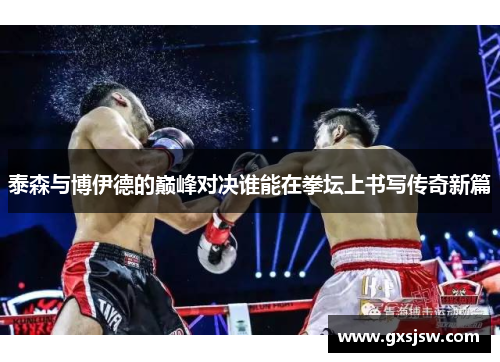 泰森与博伊德的巅峰对决谁能在拳坛上书写传奇新篇